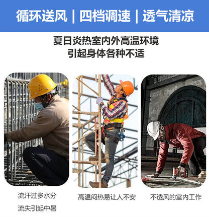 Summer Cooling Air-Conditioned Clothing for Men, Refrigeration Clothing with Fan, Welding Site Heatstroke Prevention Labor Protection Work Clothes