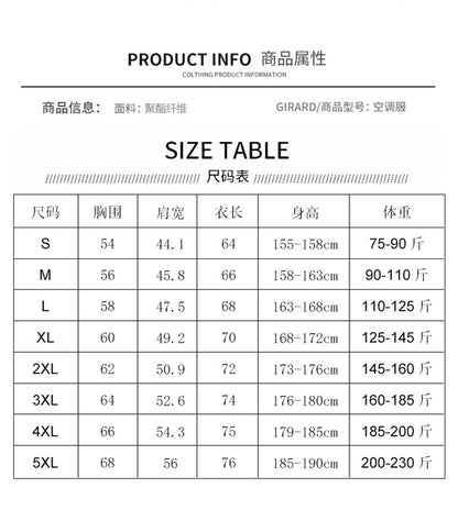 Summer Air-Conditioned Clothing for Outdoor Labor Protection, Cooling and Sun Protection Clothing, Hooded Fan Clothing for Men and Women, Specially Designed for Outdoor Labor Protection