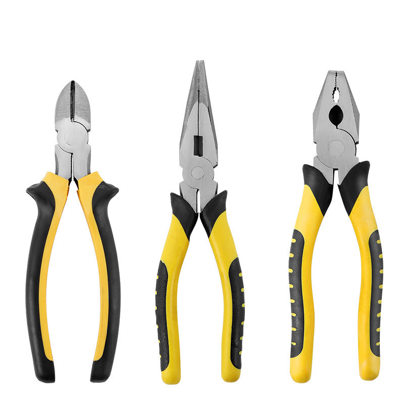 Vise multi-functional wire stripper diagonal pliers labor-saving manual pliers electrician special tool pointed pliers