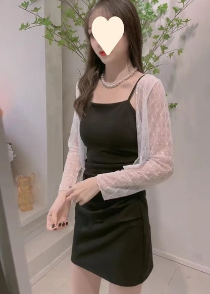 Strappy Dress 2026 Summer New Style Waist-Cinching Slimming Dress for Women, Covering the Body, Elegant, Sexy, Solid Color Bodycon Dress