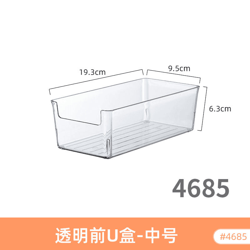 Desktop Storage Box Dormitory Cosmetics Transparent Basket Acrylic Drawer Mask Organizer Box Snack Sundry Storage Rack
