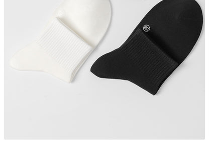 [New] 100 cotton socks for children in autumn cotton antibacterial deodorant small white boneless ladies socks