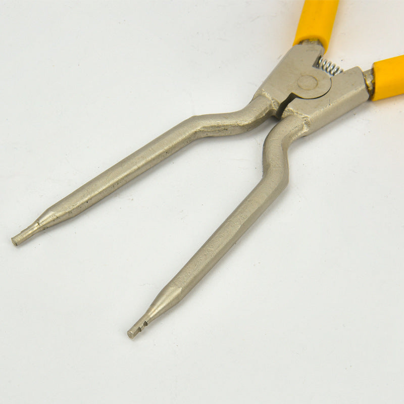 11 inch circlip pliers with plastic red handle straight elbow hardware tool pliers Samsung LG washing machine removal tool