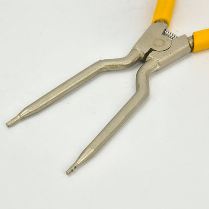 11 inch circlip pliers with plastic red handle straight elbow hardware tool pliers Samsung LG washing machine removal tool