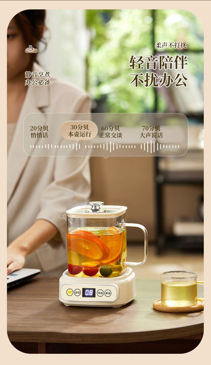 Health Pot Multi-functional New Household Glass Kettle Small Office Tea Maker Dormitory Flower Tea Pot Gift