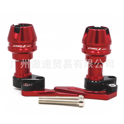 Suitable for Wuyang Honda Nwt150 Modified Accessories Exhaust Anti-Fall Stick Front Wheel Front Fork Cup Protection Anti-Fall Ball