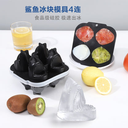 Food Grade Large Ice Hockey Mold Ice Artifact Whiskey Household Frozen Ice Block Spherical Large Silicone Round Ice Pot