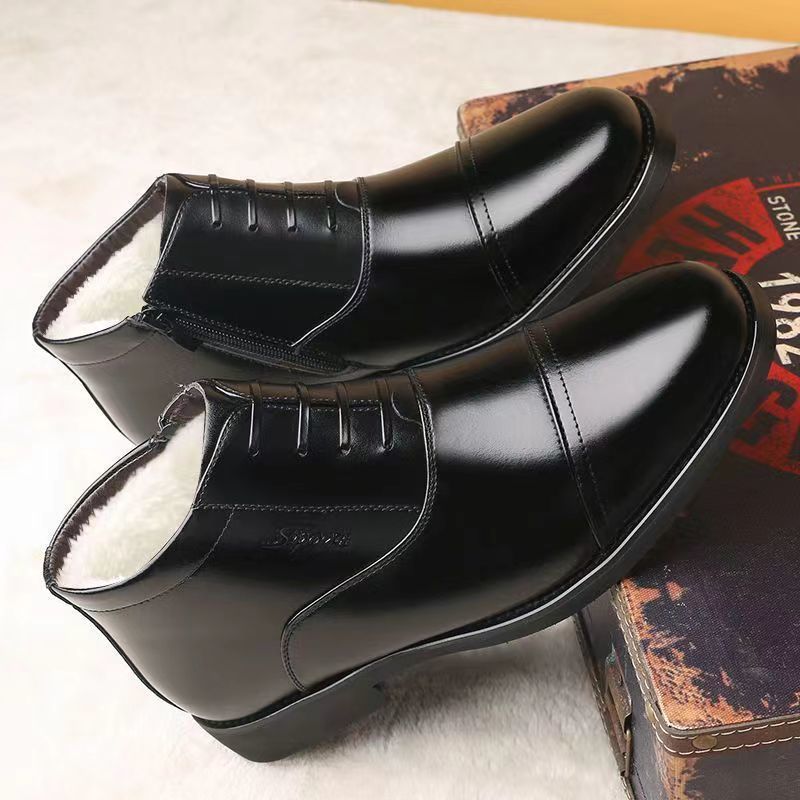 Special clearance men's cotton shoes men's thick cotton shoes anti-freezing warm casual middle-aged and elderly two cotton shoes special clearance