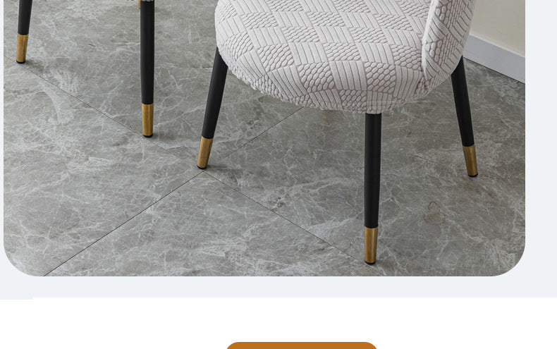 Curved chair cover dressing table dressing table office coffee shop conference semicircle chair cover chopsticks cover cover cloth