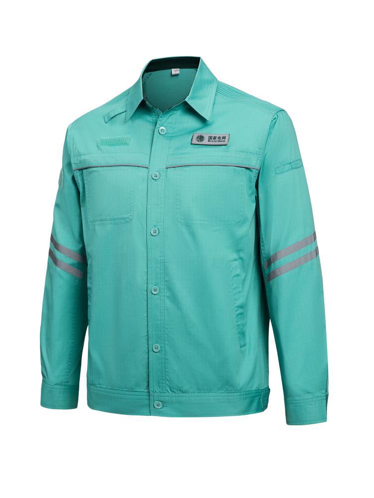 Shandong's New State Grid Work Clothes Suit Anti-Static Power Supply Electrician Men's Labor Protection Clothing Work Clothes