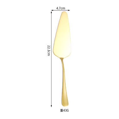 Cross-border Stainless Steel Cake Knife Shovel suit Kitchen Pizza Cutter Creative Baking Household Cream Shovel Knife Gift Box