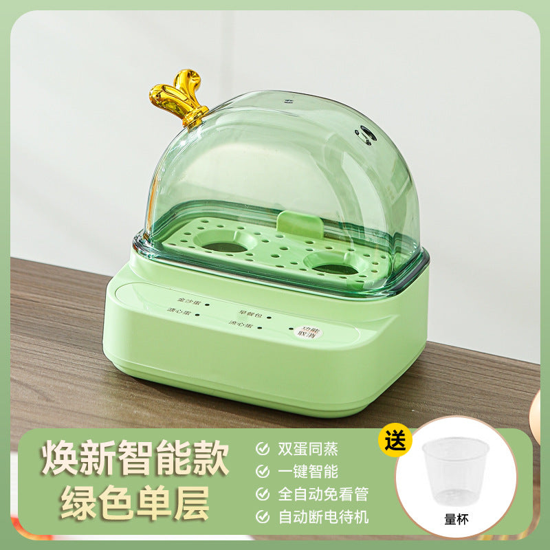Egg steamer 2024 new can be scheduled to time a person egg cooker automatic power-off household mini small smart