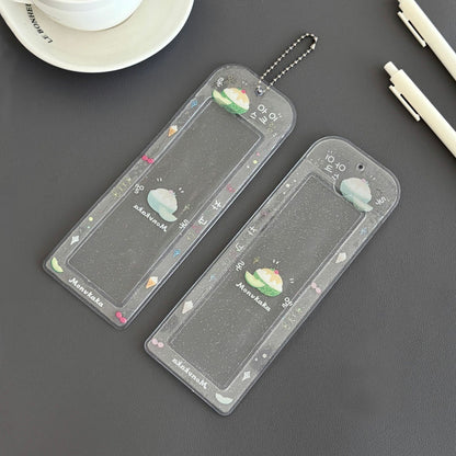 Original Summer Dessert Four-Frame Card Holder Idol Small Card Life Four-Frame Glitter Card Holder Star-Chasing Storage Card Holder