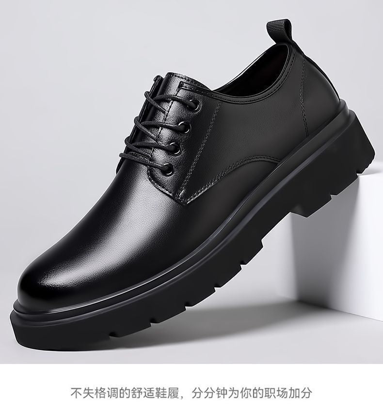 [100% full cowhide] special clearance processing leather shoes men's shoes genuine leather soft bottom non-slip business casual shoes