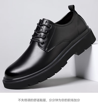 [100% full cowhide] special clearance processing leather shoes men's shoes genuine leather soft bottom non-slip business casual shoes