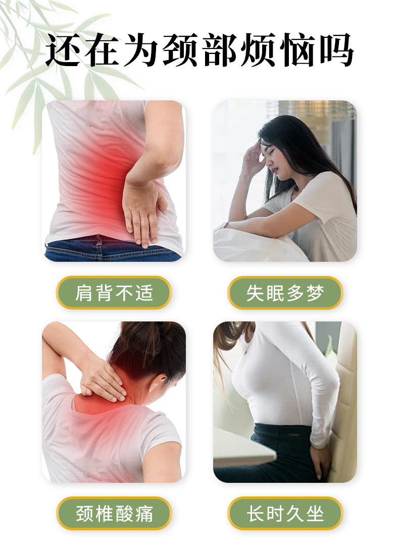 Mugwort Cervical Spine Pillow Mat Cylindrical Pillow Pure Mugwort Household Cervical Spine Cylindrical Candy Mugwort Pillow Manufacturer Wholesale