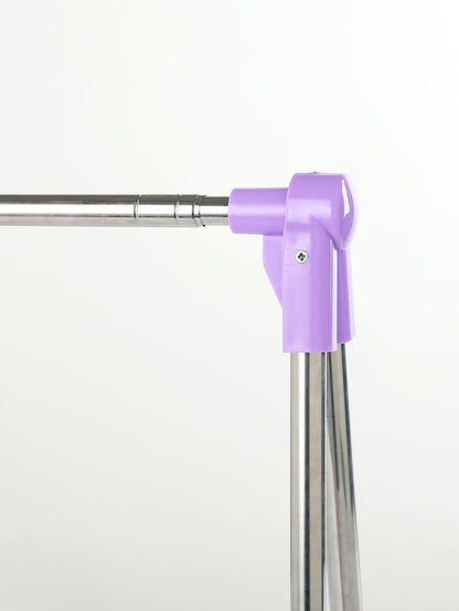 Portable Telescopic Folding Drying Rack Stainless Steel Telescopic Folding Hanger Household Bold Travel Clothes Bar