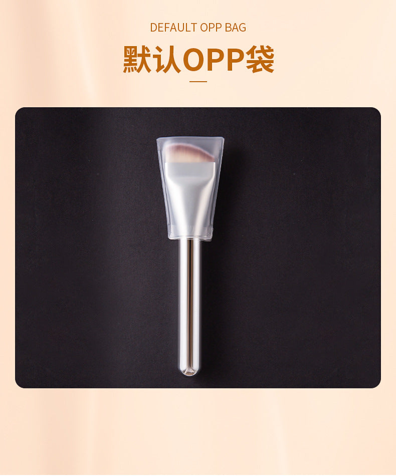Cross-border oblique head foundation concealer makeup brush mask foundation liquid seamless application professional beauty tools manufacturers wholesale