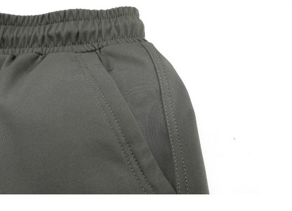 Ice Silk Crock Pants Men's Leg-tipped Summer Thin Casual Pants Loose plus size Quick-drying Pants Fashion Brand Sports Pants