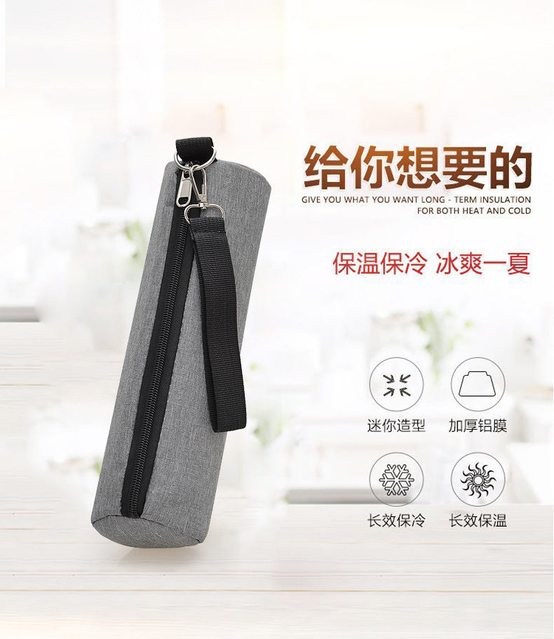 Cross-border Heat Preservation Cold Portable Drink Water Cup Coke Canned Beer Zipper Box Hand Storage Bag