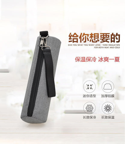 Cross-border Heat Preservation Cold Portable Drink Water Cup Coke Canned Beer Zipper Box Hand Storage Bag