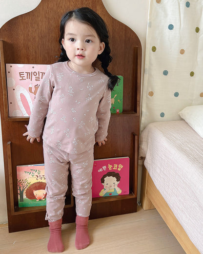 Children's Pajamas, Baby Autumn Clothes and Long Trousers, Kidsren's Home Clothes, Category a Pure Cotton Pajamas for Boys and Girls, Boys' Home Clothes
