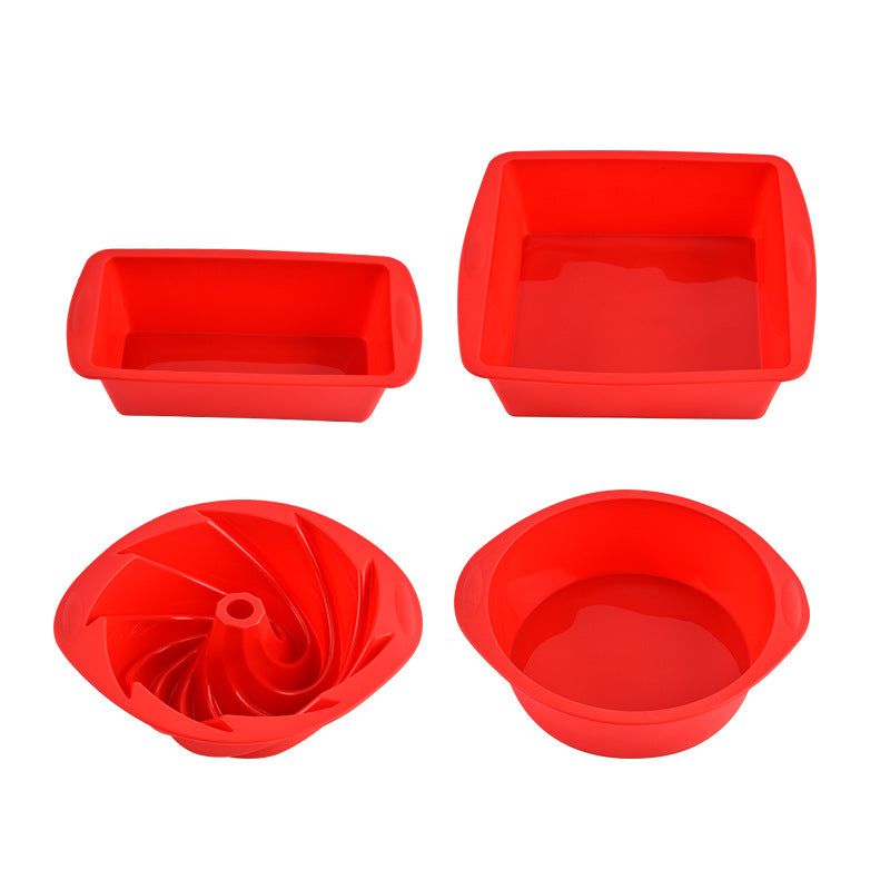 Food Grade Silicone Bread Chiffon Toast Mold Cake Pan Easy to Demould DIY Baking Silicone Cake Mold