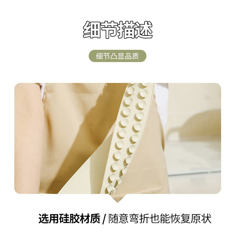 Water Splash Guard for Kitchen Sink, Dishwashing Sink, Washbasin, Anti-Splash Pad, Silicone Water Barrier Strip, Cross-Border