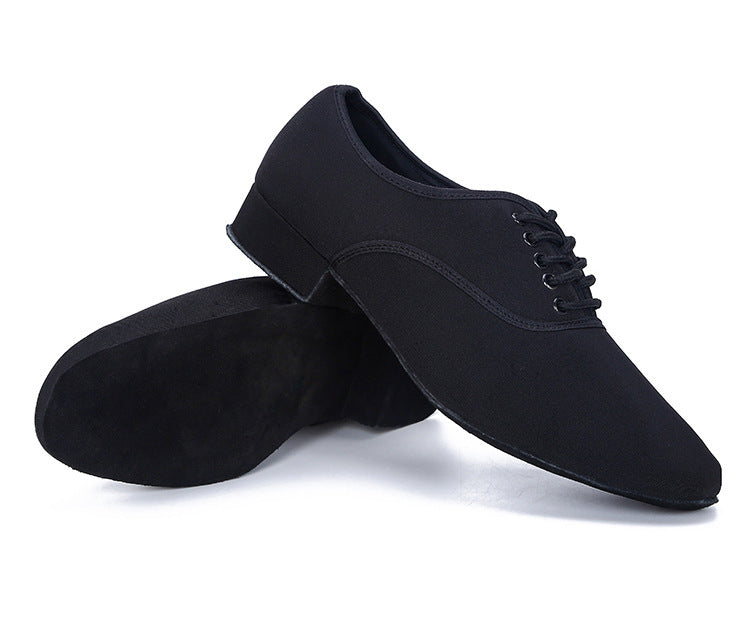 Oxford Cloth Latin Dance Shoes Men's Square Dance Shoes Adult Modern Dance Shoes Soft Bottom Social Dance Shoes Dance Shoes 2025