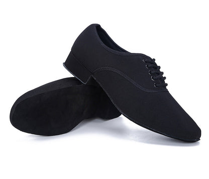 Oxford Cloth Latin Dance Shoes Men's Square Dance Shoes Adult Modern Dance Shoes Soft Bottom Social Dance Shoes Dance Shoes 2025