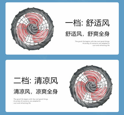 Cross-Border Cooling Air-Conditioning Clothing with Reflective Strips and Fan Cooling Clothing for Men and Women Labor Protection Summer Outdoor Work Clothes