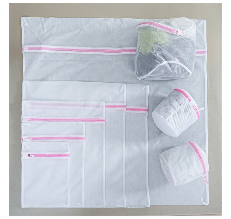 Direct Supply of Thickened Fine Mesh Laundry Bags, Underwear and Bra Protective Wash Bags, Wholesale Cross-Border Hot-Selling Clothing Washing Machine Bags