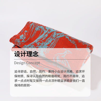 Jiangnan Watertown Knitted Shawl High-end Ethnic Style Cloak Western Sichuan Yunnan Travel Wear Imitation Cashmere Cape Women