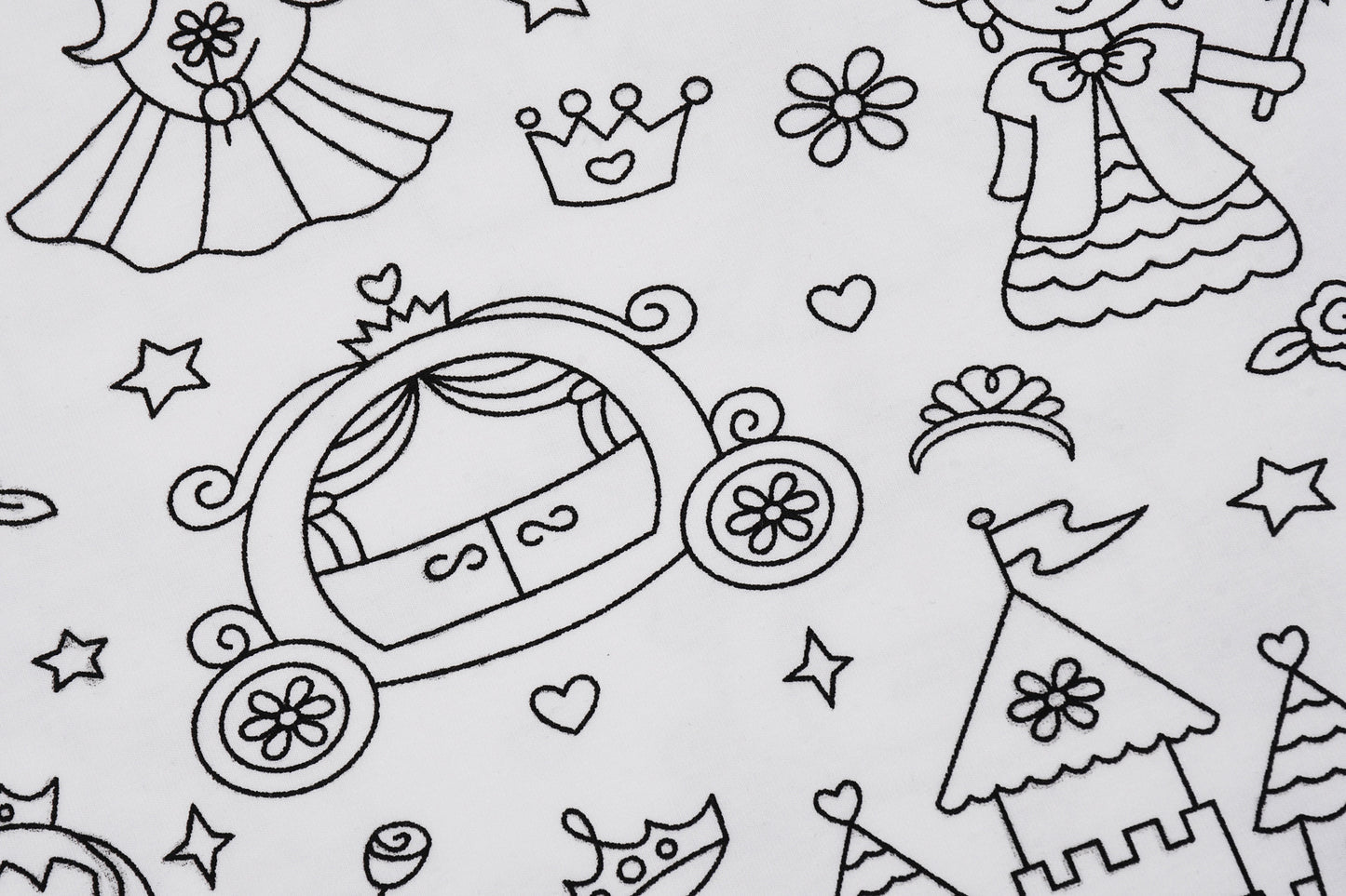 Foreign Trade Independent Stand Pull-Up Cotton Girls Sketch Coloring Comfortable Kidsren's Set Fun DIY Hand-Painted Class a Graffiti