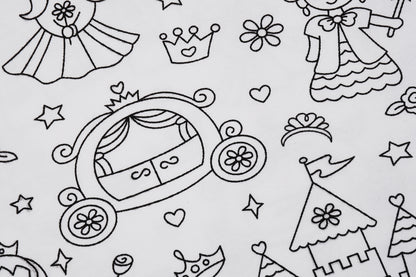 Foreign Trade Independent Stand Pull-Up Cotton Girls Sketch Coloring Comfortable Kidsren's Set Fun DIY Hand-Painted Class a Graffiti