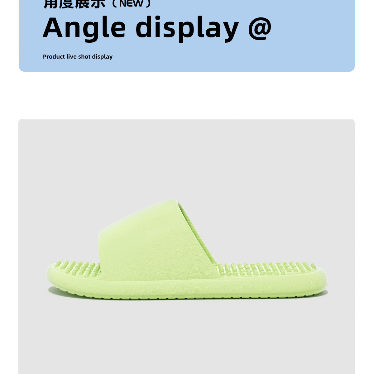 New Summer Home Bathroom Hollow Anti-Slip Men's Slippers That Feel Like Stepping on Shit, Convenient and Breathable Soft-Soled Women's Slippers for Outdoor Wear