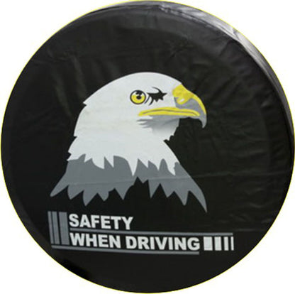 Source factory car tire protective cover tire cover spare tire cover protective cover thickened tire cover all black tire cover