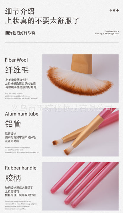 Cross-border explosions makeup brush suit 33-piece set beauty egg powder puff super soft eye shadow brush foundation brush beauty wholesale