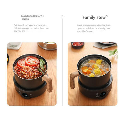 Cross-border 110V/220V English packaging household full-automatic multifunctional split 1.8-liter electric cooking pot European, British and American regulations