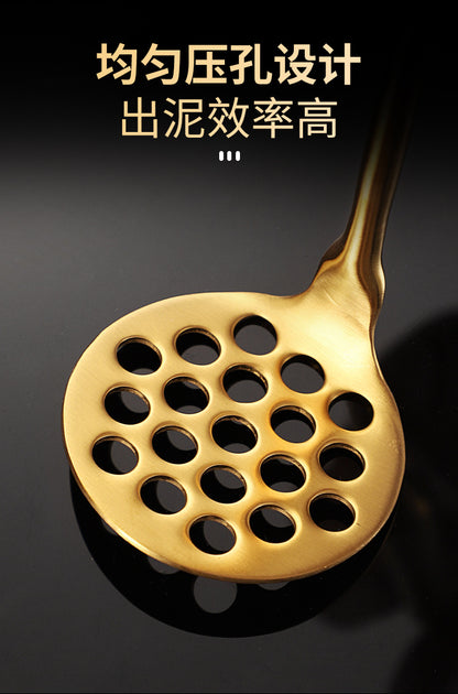 Stainless steel sweet potato masher household potato press kitchen tool manual multi-function masher potato press