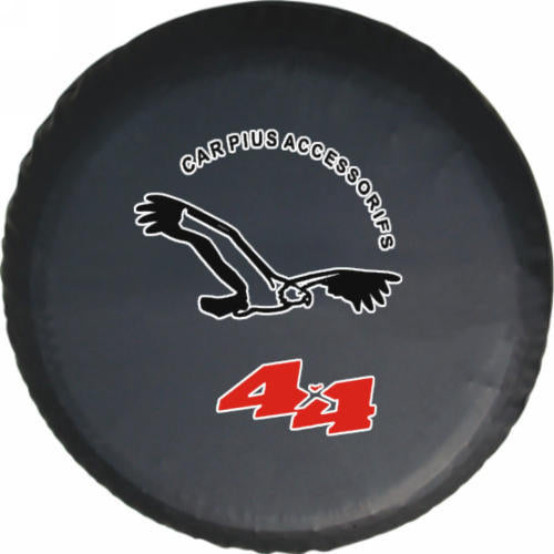 Source factory car tire protective cover tire cover spare tire cover protective cover thickened tire cover all black tire cover
