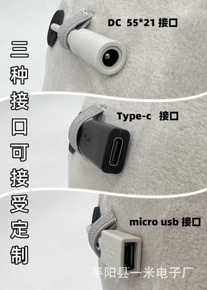 Household Massage U-shaped Pillow Memory Foam Portable Car Travel Electric Neck Cervical Massager U-shaped Massage Pillow