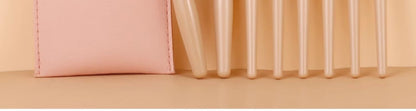 8 makeup brush suit portable short super soft travel blush brush eye shadow brush beauty tools for beginners