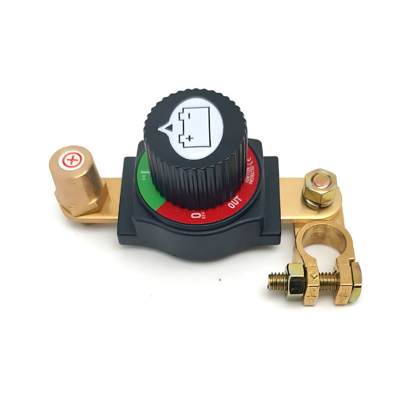 New Detachable Knob Power-Off Switch with Adjustable Angle 12V24V Car and Truck Anti-Leakage Power Supply Main Switch
