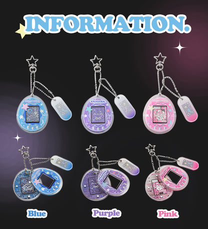 OOPSDAY Rest Day Tamagotchi Inch Photo Card Set American Vintage Hanging Star Chaser Mini Card Set