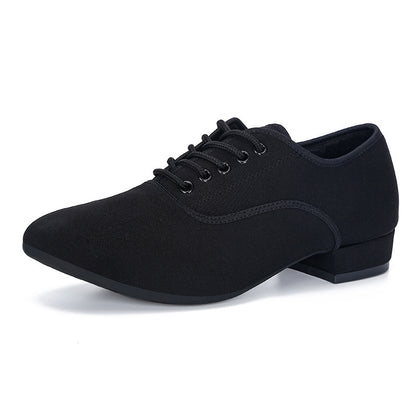 Oxford Cloth Latin Dance Shoes Men's Square Dance Shoes Adult Modern Dance Shoes Soft Bottom Social Dance Shoes Dance Shoes 2025