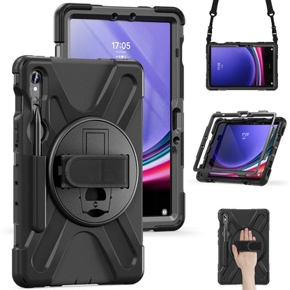 Applicable to Samsung Tab S9 FE/A9PLUS pirate king drop-resistant strap bracket protective cover