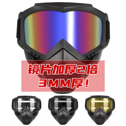 Zlang tactical mask outdoor riding cross-country skiing goggles mask lens 3mm outdoor CS protective equipment