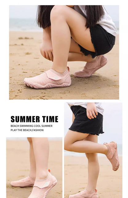 New beach shoes men's and women's anti-sand quick-drying sea-catching reef shoes seaside can be launched wading water-tracing non-slip fishing shoes