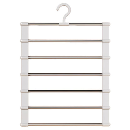 Multi-Layer Multifunctional Household Pants Rack, Non-Slip Seamless Pants Hanger, Special Folding Storage Organizer